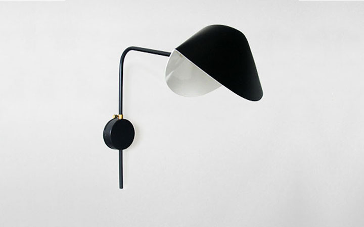 Antony Wall Lamp by Serge Mouille Wall Lamps